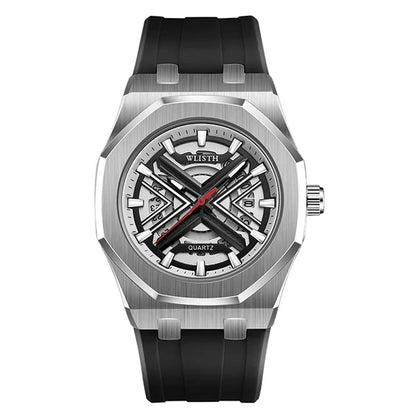 WLISTH 6148 Men Calendar Quartz Watch Fashion Sport Luminous Wrist Watch