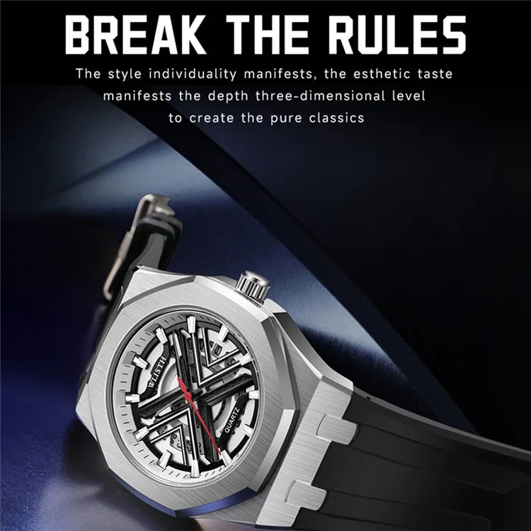 WLISTH 6148 Men Calendar Quartz Watch Fashion Sport Luminous Wrist Watch