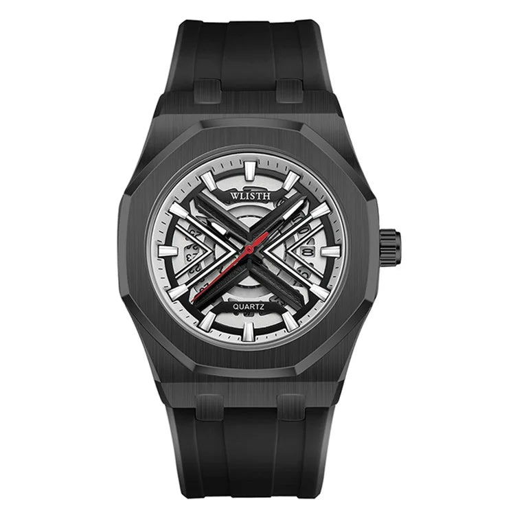 WLISTH 6148 Men Calendar Quartz Watch Fashion Sport Luminous Wrist Watch