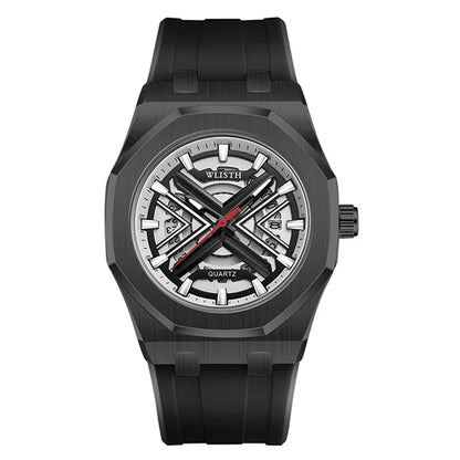 WLISTH 6148 Men Calendar Quartz Watch Fashion Sport Luminous Wrist Watch