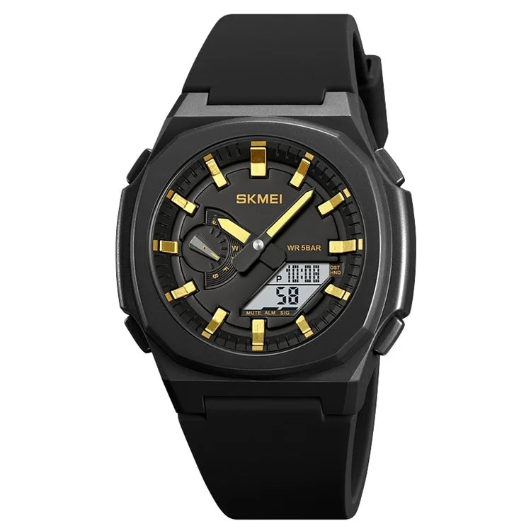 SKMEI 2091 Dual Display Electronic Watch 12 / 24H Multifunction Watch with 5 Alarm Clock