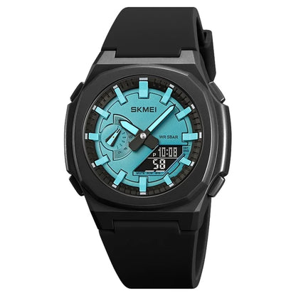SKMEI 2091 Dual Display Electronic Watch 12 / 24H Multifunction Watch with 5 Alarm Clock