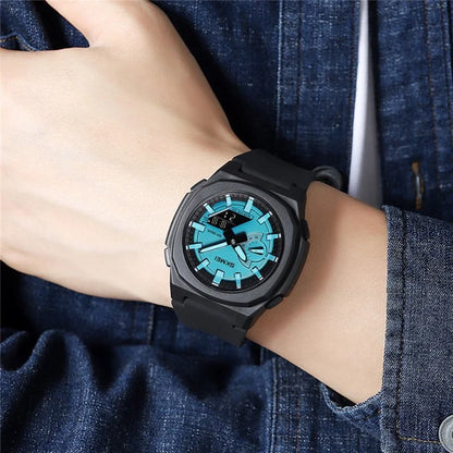 SKMEI 2091 Dual Display Electronic Watch 12 / 24H Multifunction Watch with 5 Alarm Clock