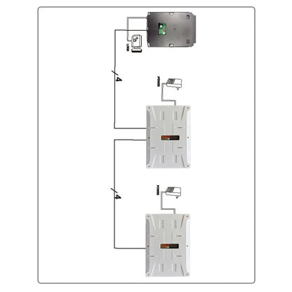 N1 7 Inches Doorbell Camera Video Intercom System for Villa Home Office Apartment