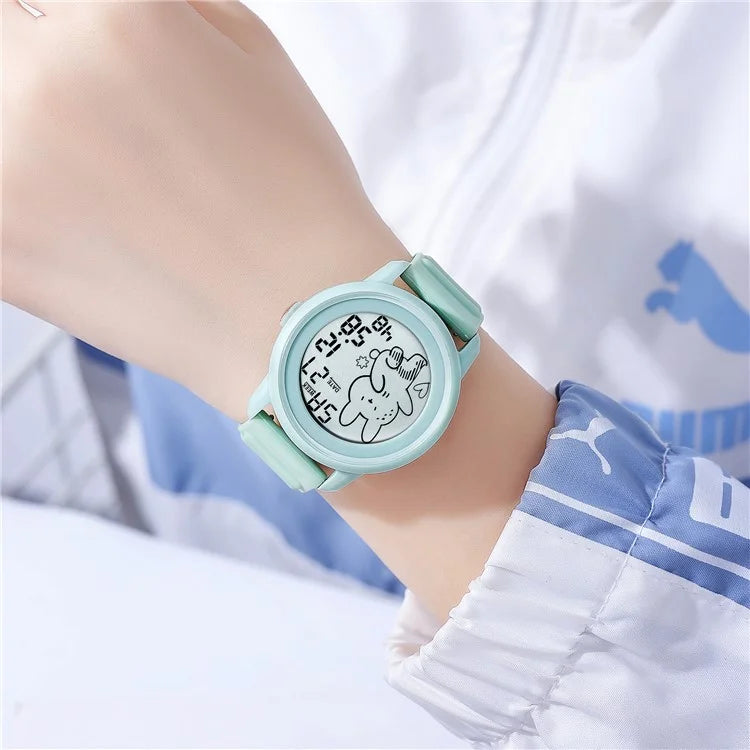 SKMEI 2217 Creative Electric Watch Simple Style Student Sports Electronic Watch