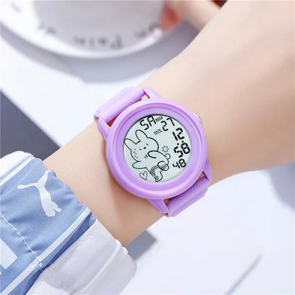 SKMEI 2217 Creative Electric Watch Simple Style Student Sports Electronic Watch