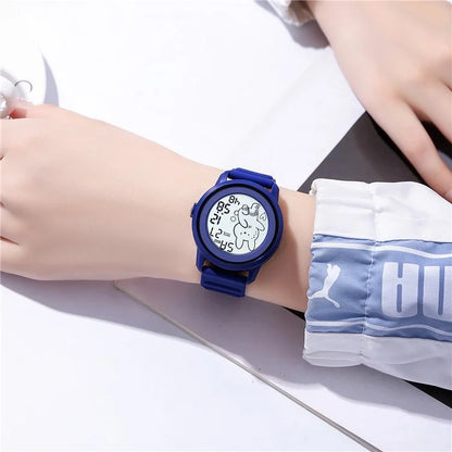 SKMEI 2217 Creative Electric Watch Simple Style Student Sports Electronic Watch
