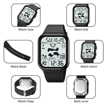 SKMEI 2216 Multi-functional Electric Watch 30m Waterproof Sport Watch for Student
