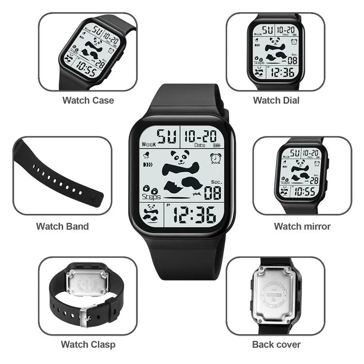 SKMEI 2216 Multi-functional Electric Watch 30m Waterproof Sport Watch for Student