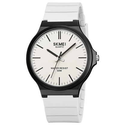 SKMEI 2108 Minimalism Quartz Watch 50m Waterproof Fashion Wrist Watch