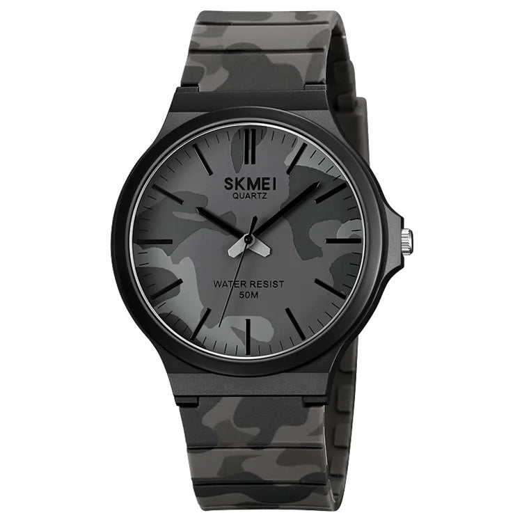 SKMEI 2108 Minimalism Quartz Watch 50m Waterproof Fashion Wrist Watch