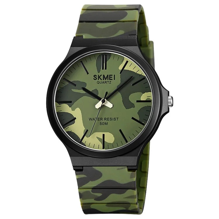 SKMEI 2108 Minimalism Quartz Watch 50m Waterproof Fashion Wrist Watch