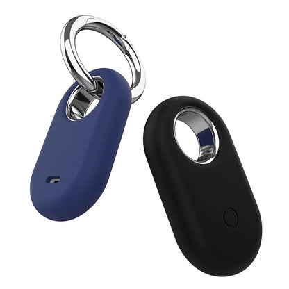 For Samsung Galaxy SmartTag 2 Silicone Case Waterproof Tracker Holder Protective Cover with Buckle