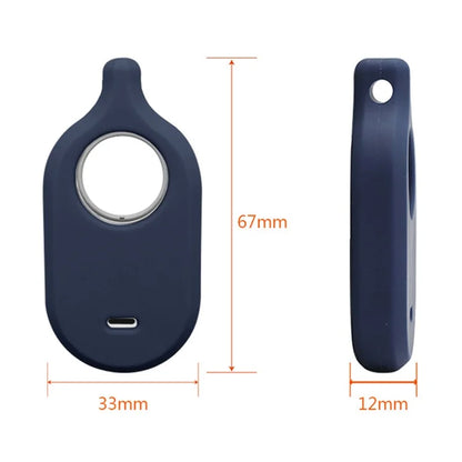 For Samsung Galaxy SmartTag 2 Protective Cover Tracker Holder Silicone Case with Buckle