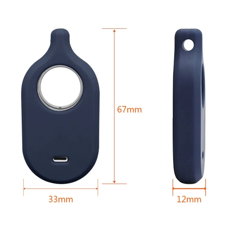 For Samsung Galaxy SmartTag 2 Protective Cover Tracker Holder Silicone Case with Buckle