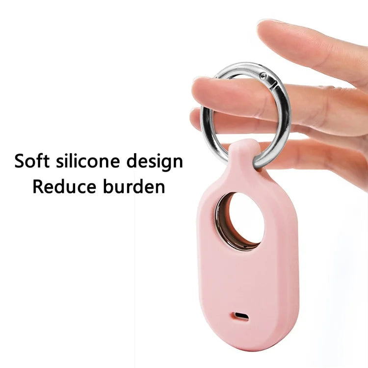 For Samsung Galaxy SmartTag 2 Protective Cover Tracker Holder Silicone Case with Buckle