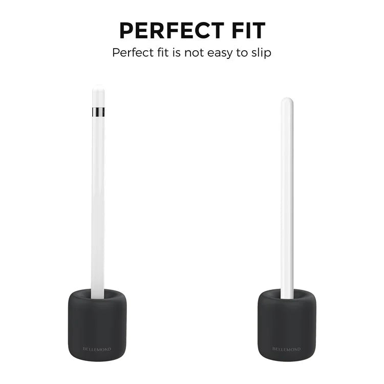 AHASTYLE BD01 For Apple Pencil (2nd Generation) / (1st Generation) Silicone Storage Holder Desktop Stylus Pen Vertical Stand