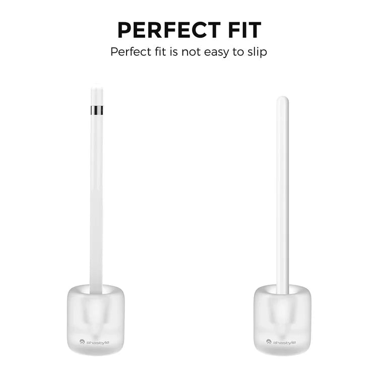 AHASTYLE BD01 For Apple Pencil (2nd Generation) / (1st Generation) Silicone Storage Holder Desktop Stylus Pen Vertical Stand