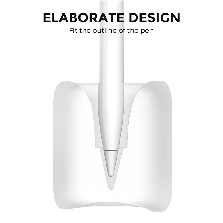 AHASTYLE BD01 For Apple Pencil (2nd Generation) / (1st Generation) Silicone Storage Holder Desktop Stylus Pen Vertical Stand