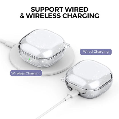 AHASTYLE WG89 For Samsung Galaxy Buds Pro / Buds Live / Buds2 / Buds Pro 2 Case TPU Earbud Storage Cover