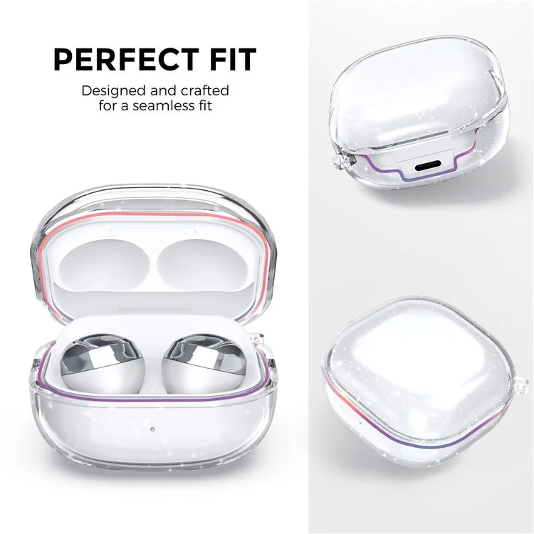 AHASTYLE WG89 For Samsung Galaxy Buds Pro / Buds Live / Buds2 / Buds Pro 2 Case TPU Earbud Storage Cover