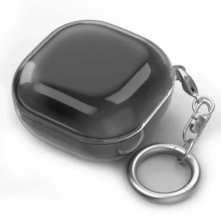 AHASTYLE WG89 For Samsung Galaxy Buds Pro / Buds Live / Buds2 / Buds Pro 2 Case TPU Earbud Storage Cover Black