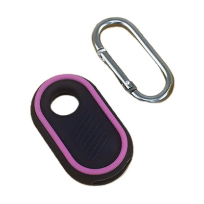 Silicone Case for Samsung Galaxy SmartTag 2 Bluetooth Tracker Protective Cover with Buckle