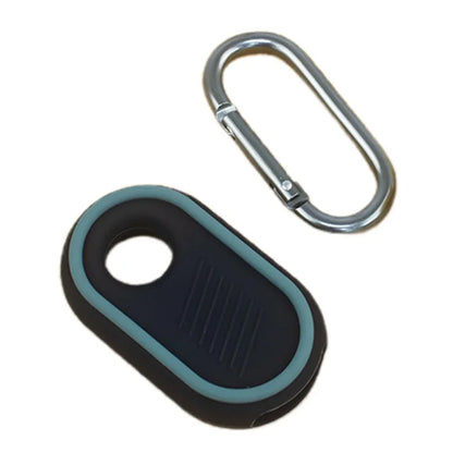 Silicone Case for Samsung Galaxy SmartTag 2 Bluetooth Tracker Protective Cover with Buckle