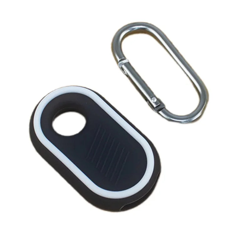 Silicone Case for Samsung Galaxy SmartTag 2 Bluetooth Tracker Protective Cover with Buckle