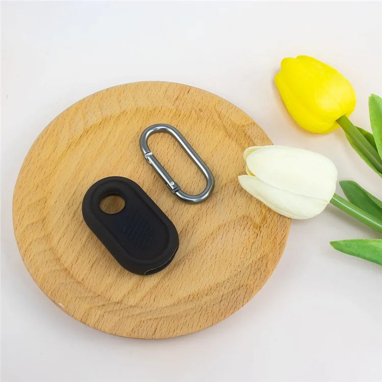 Silicone Case for Samsung Galaxy SmartTag 2 Bluetooth Tracker Protective Cover with Buckle