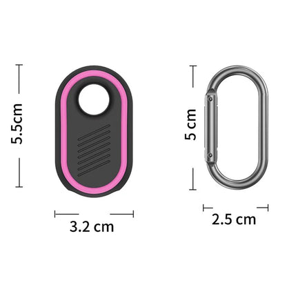 Silicone Case for Samsung Galaxy SmartTag 2 Bluetooth Tracker Protective Cover with Buckle