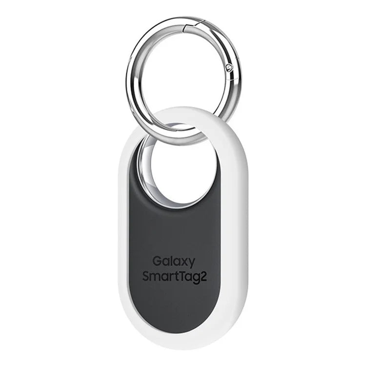 Slim Silicone Case for Samsung Galaxy SmartTag 2 Bluetooth Tracker Bumper Frame Protector with Buckle