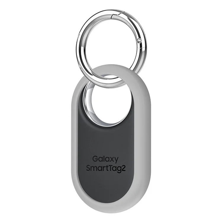 Slim Silicone Case for Samsung Galaxy SmartTag 2 Bluetooth Tracker Bumper Frame Protector with Buckle