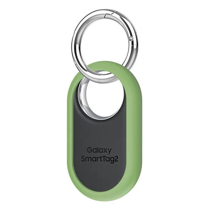 Slim Silicone Case for Samsung Galaxy SmartTag 2 Bluetooth Tracker Bumper Frame Protector with Buckle