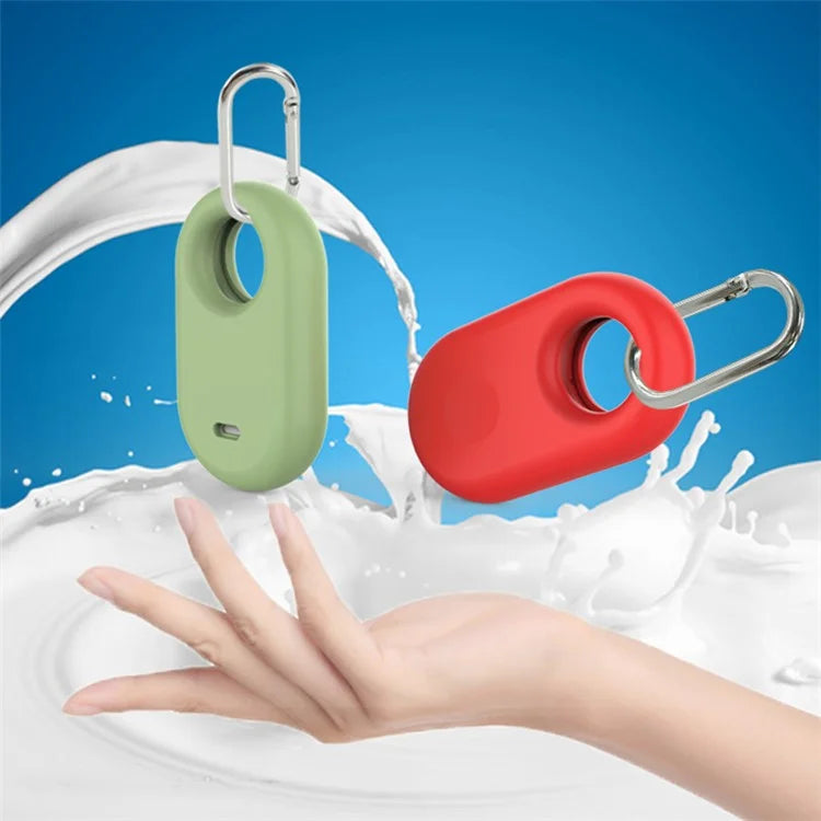 Dustproof Silicone Case for Samsung Galaxy SmartTag2 Bluetooth Tracker Case Anti-Drop Shockproof Cover
