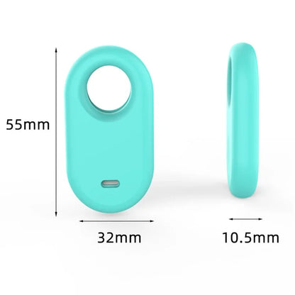 Dustproof Silicone Case for Samsung Galaxy SmartTag2 Bluetooth Tracker Case Anti-Drop Shockproof Cover