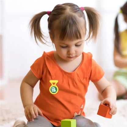 For Apple AirTag Silicone Case Cartoon Brooch Design Washable Bluetooth Tracker Cover