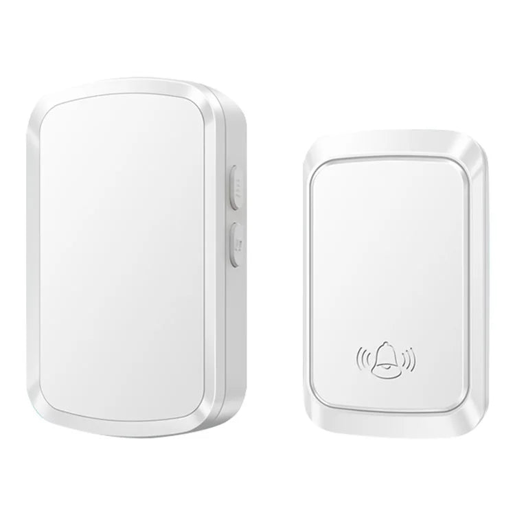 CACAZI FA29PRO 5 Volume Levels Wireless Doorbell Mini Chime Door Bell Kit with 1 Transmitter+1 Receiver