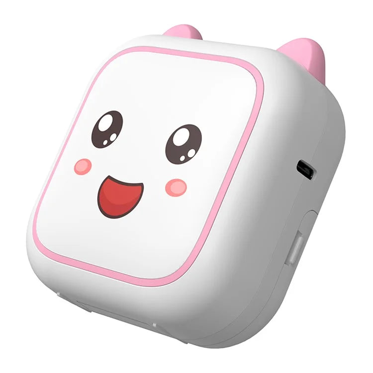 M6 Mini Sticker Printer Bluetooth Thermal Printer with 5 Rolls Paper + 5 Rolls Sticker + 3 Rolls Color Paper