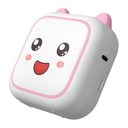 M6 Mini Sticker Printer Bluetooth Thermal Printer with 5 Rolls Paper + 5 Rolls Sticker + 3 Rolls Color Paper