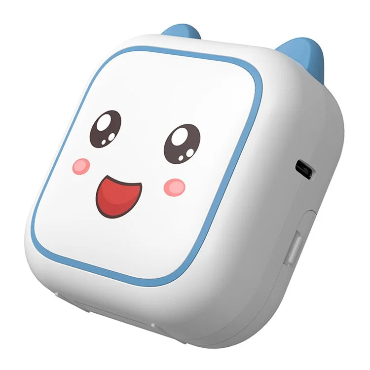 M6 Mini Sticker Printer Bluetooth Thermal Printer with 5 Rolls Paper + 5 Rolls Sticker + 3 Rolls Color Paper