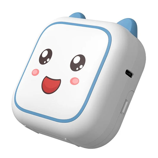 M6 Wilress Inkless Thermal Printer Bluetooth Smart Pocket Sticker Printer with 1 Roll Thermal Paper