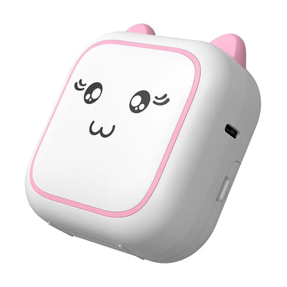 M5 Portable Bluetooth Receipt Thermal Printer with 1 Roll Printing Paper for Photo Journal Notes Memo