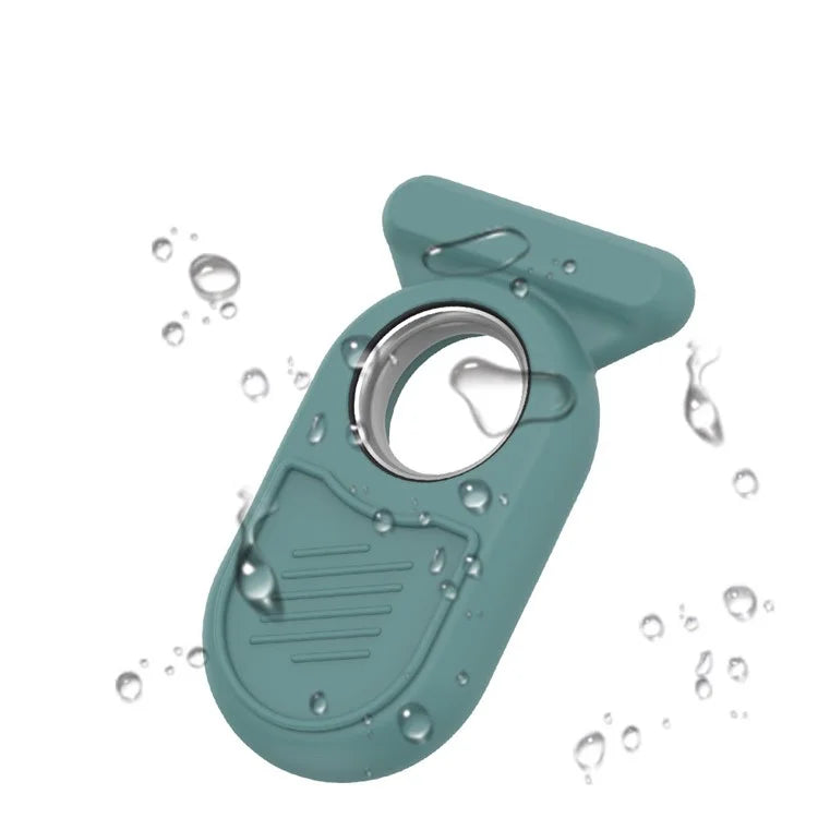 For Samsung Galaxy SmartTag2 Silicone Case Bluetooth Tracker Protective Case with Safety Pin