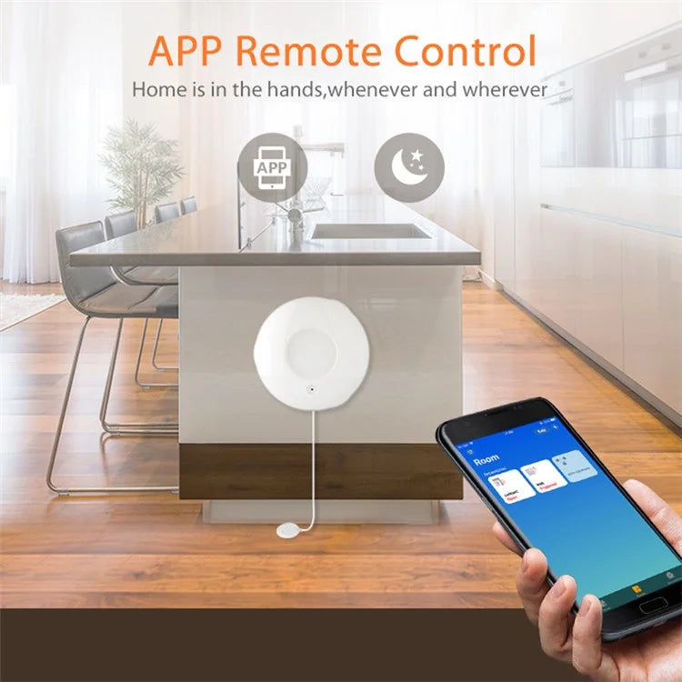 NEO NAS-WS02BH Tuya HomeKit and ZigBee Smart Water Detector Full Water Level Sensor