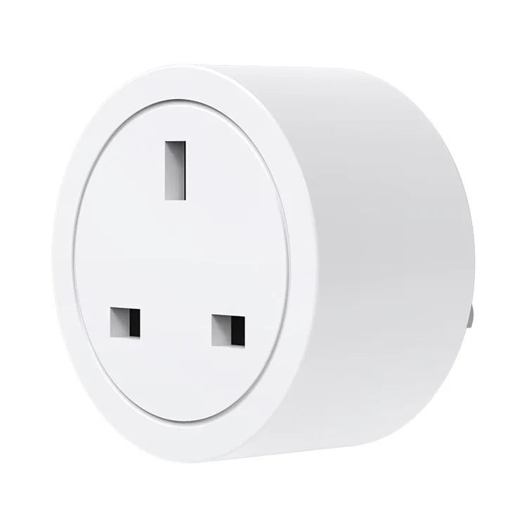 NEO NAS-WR16B Tuya ZigBee 3.0 Smart Socket Plug 16A Smartphone Control Power Plug with Power Meter, UK Plug