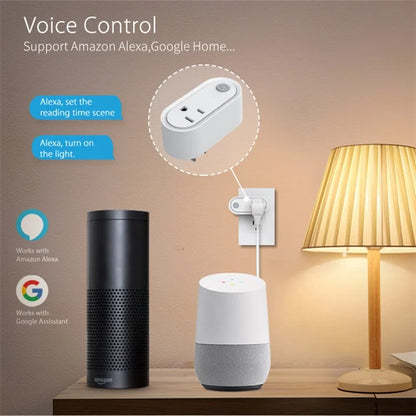 NEO NAS-WR12WM Power Consumption Display Tuya Matter WiFi Plug Remote Control 15A Socket