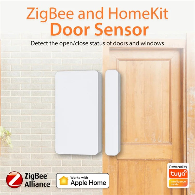 NEO NAS-DS05BH Tuya HomeKit and ZigBee Door Sensor Close / Open Window Smart Detector Support APP Control (Without Battery)