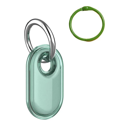 For Samsung Galaxy SmartTag2 Case Bluetooth Tracker IP68 Waterproof Clear TPU Cover with Buckle