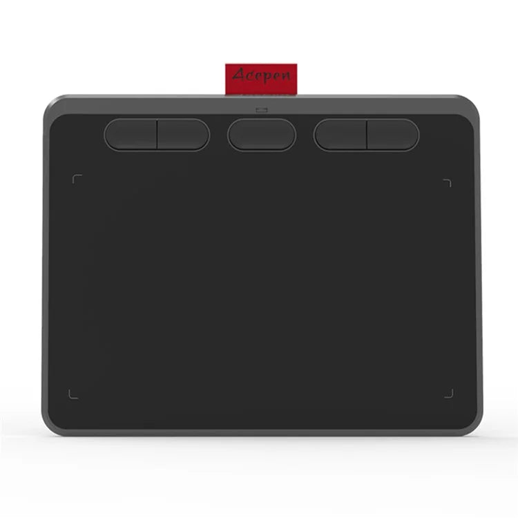 ACEPEN AP604B Plastic Case Ultra Thin Digital Graphic Board Drawing Tablet + 8192 Levels Pressure Battery-free Passive Stylus